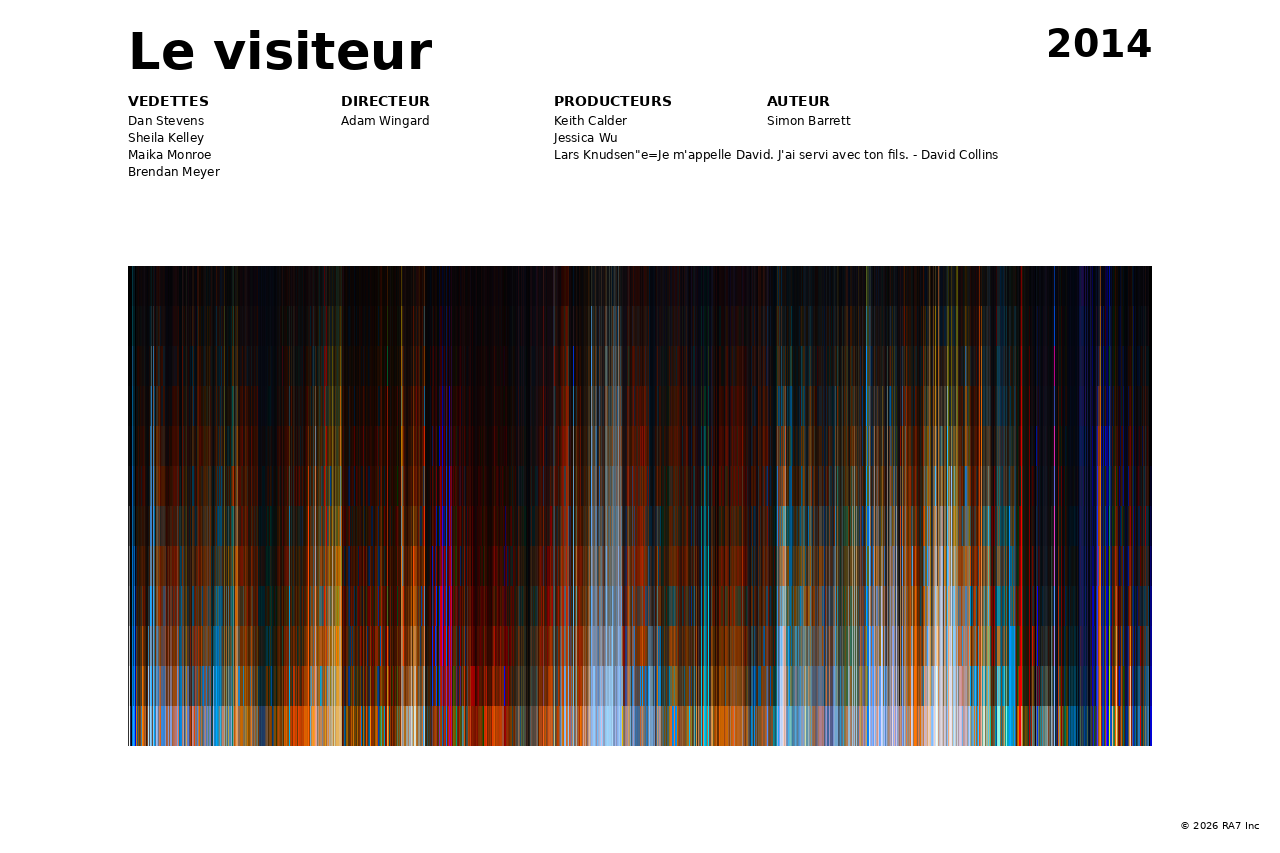 Aperçu de l’affiche pour Le visiteur